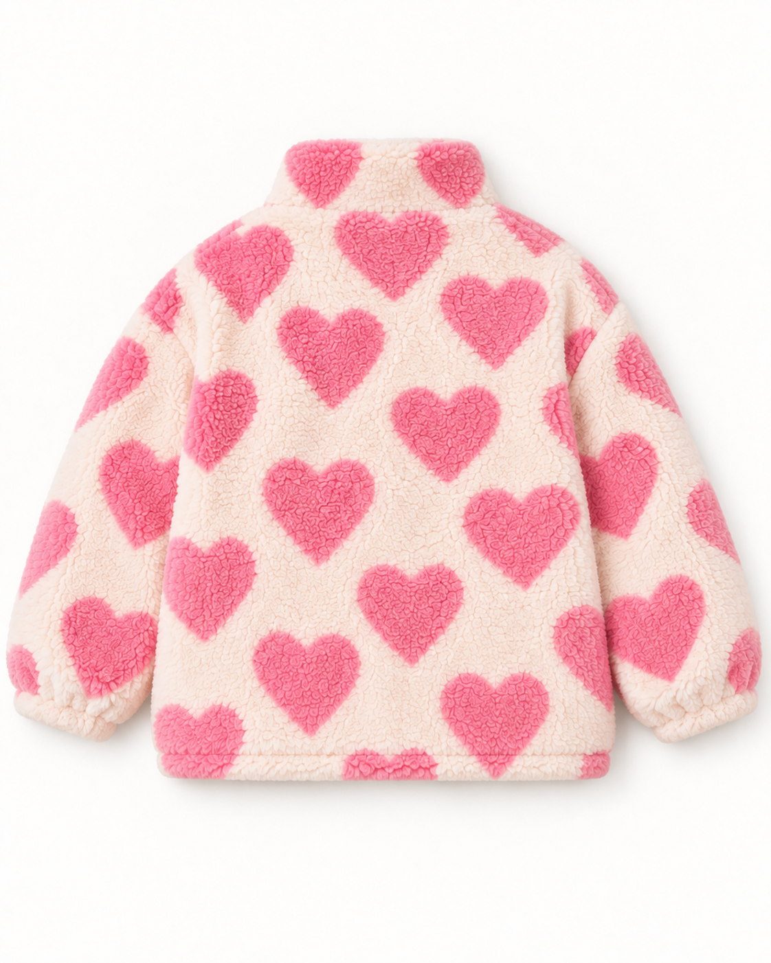 THE HEART TEDDY FLEECE JACKET