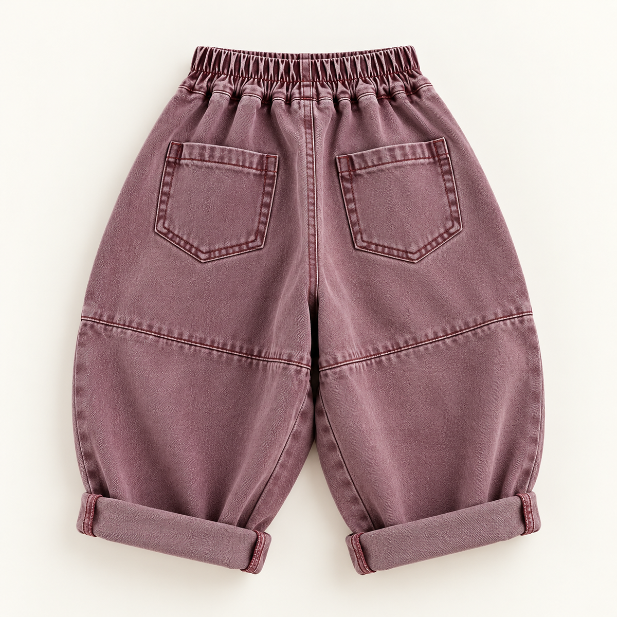 RELAXED BARREL TROUSERS
