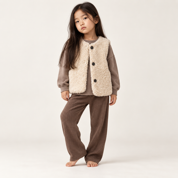 THE TEDDY FLEECE GILET