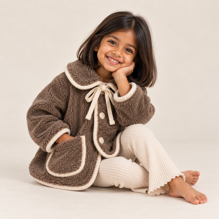 THE RIBBON TEDDY COAT