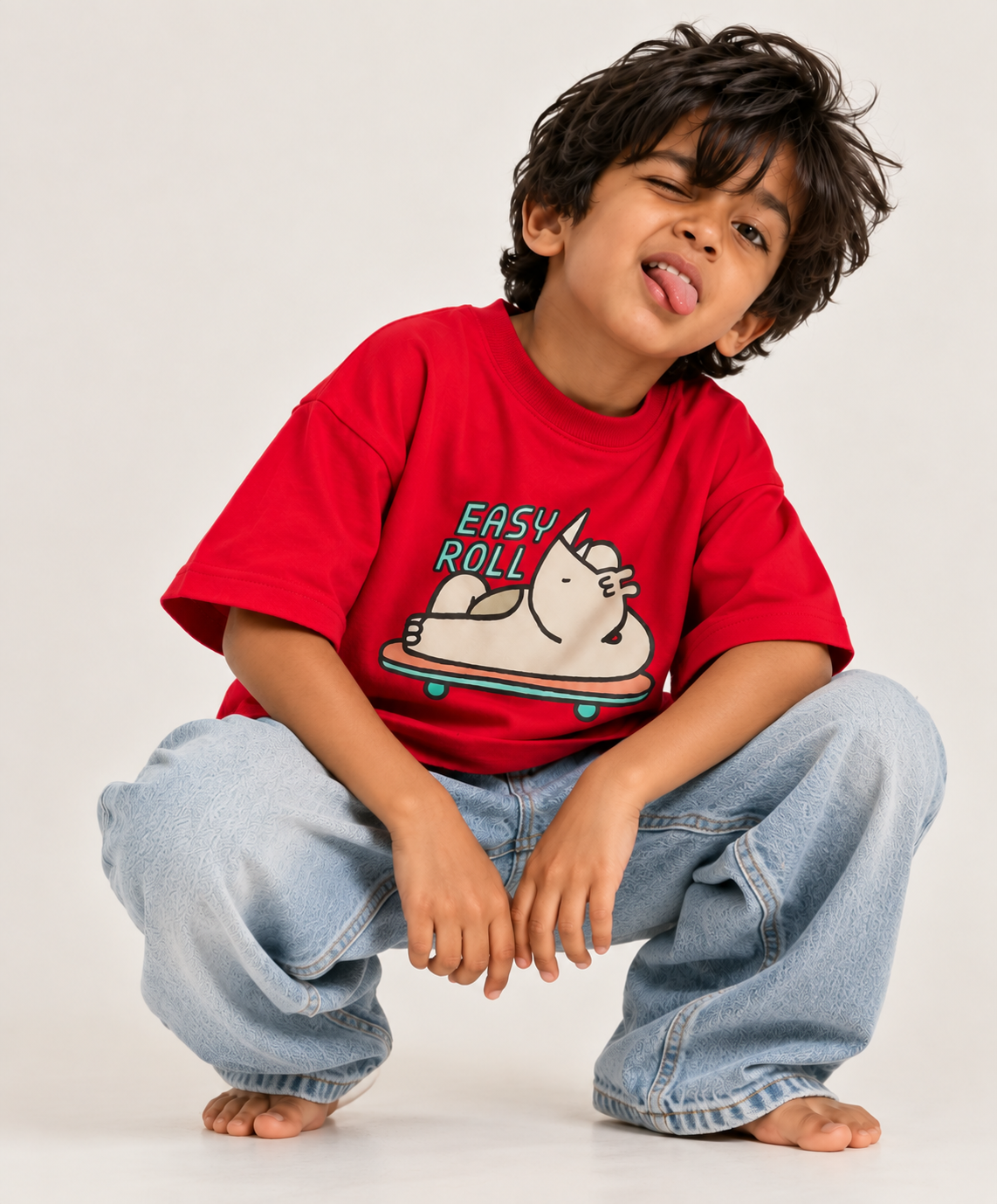 THE EASY ROLL RHINO TEE