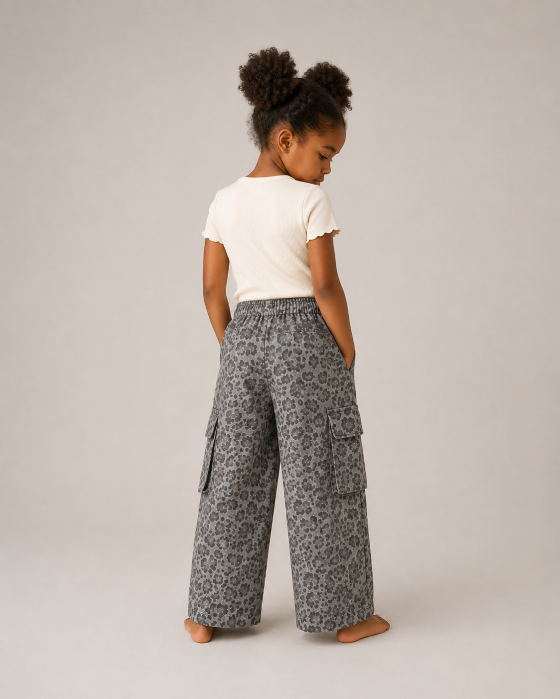 THE LEOPARD CARGO TROUSERS