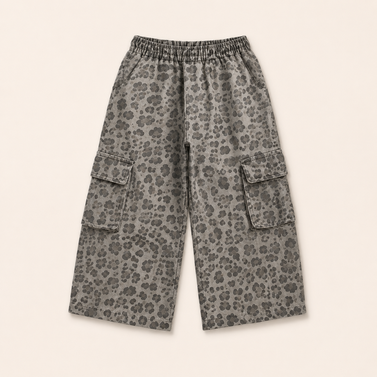 THE LEOPARD CARGO TROUSERS