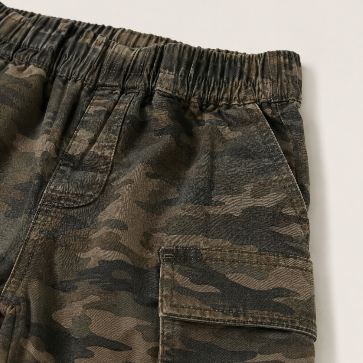 THE CAMO CARGO TROUSERS