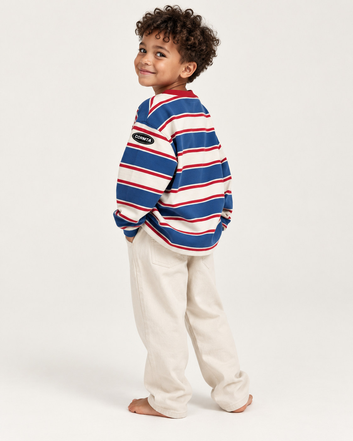 THE VARSITY STRIPE LONG SLEEVE TEE