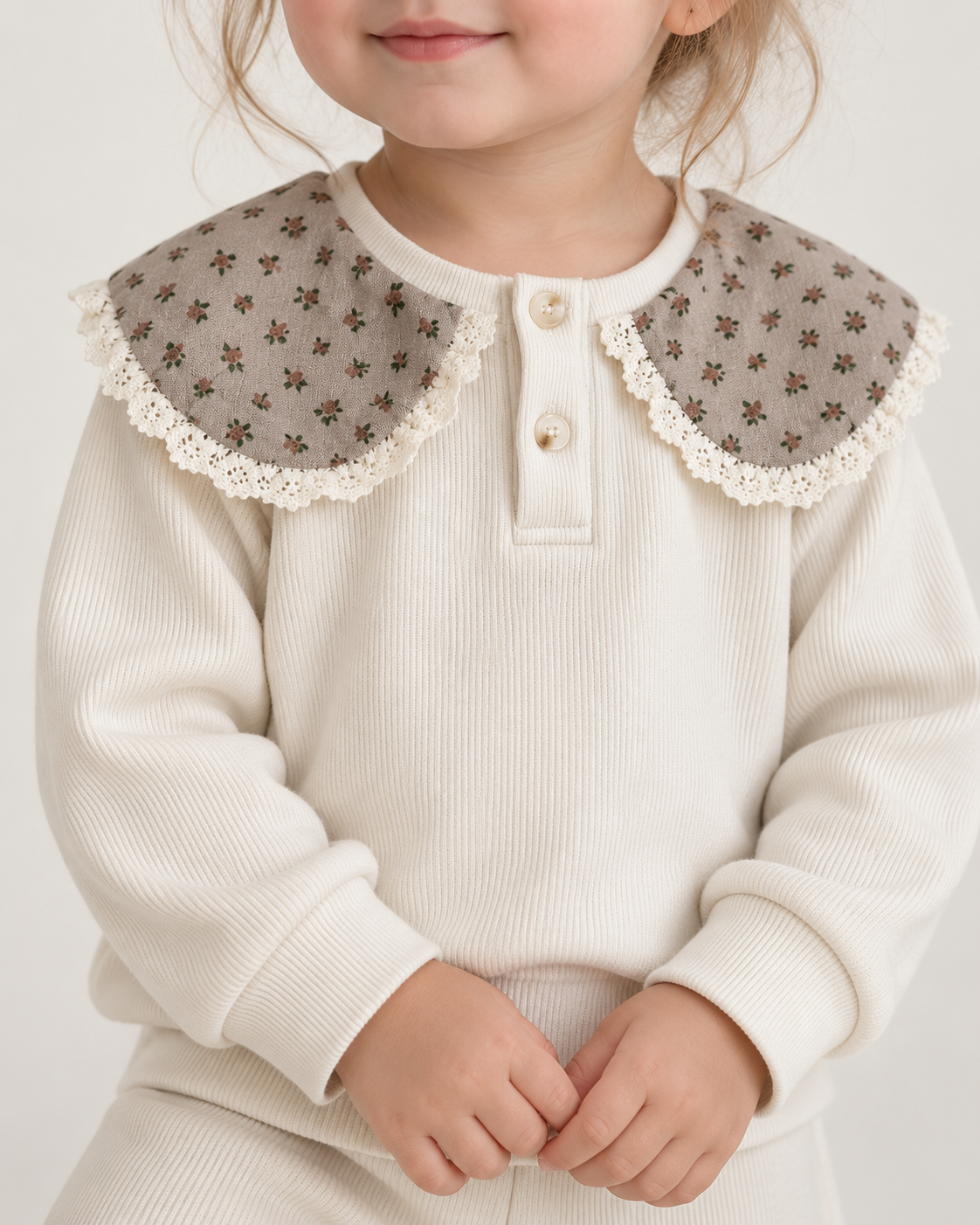 THE BIBURY FLORAL COLLAR SET