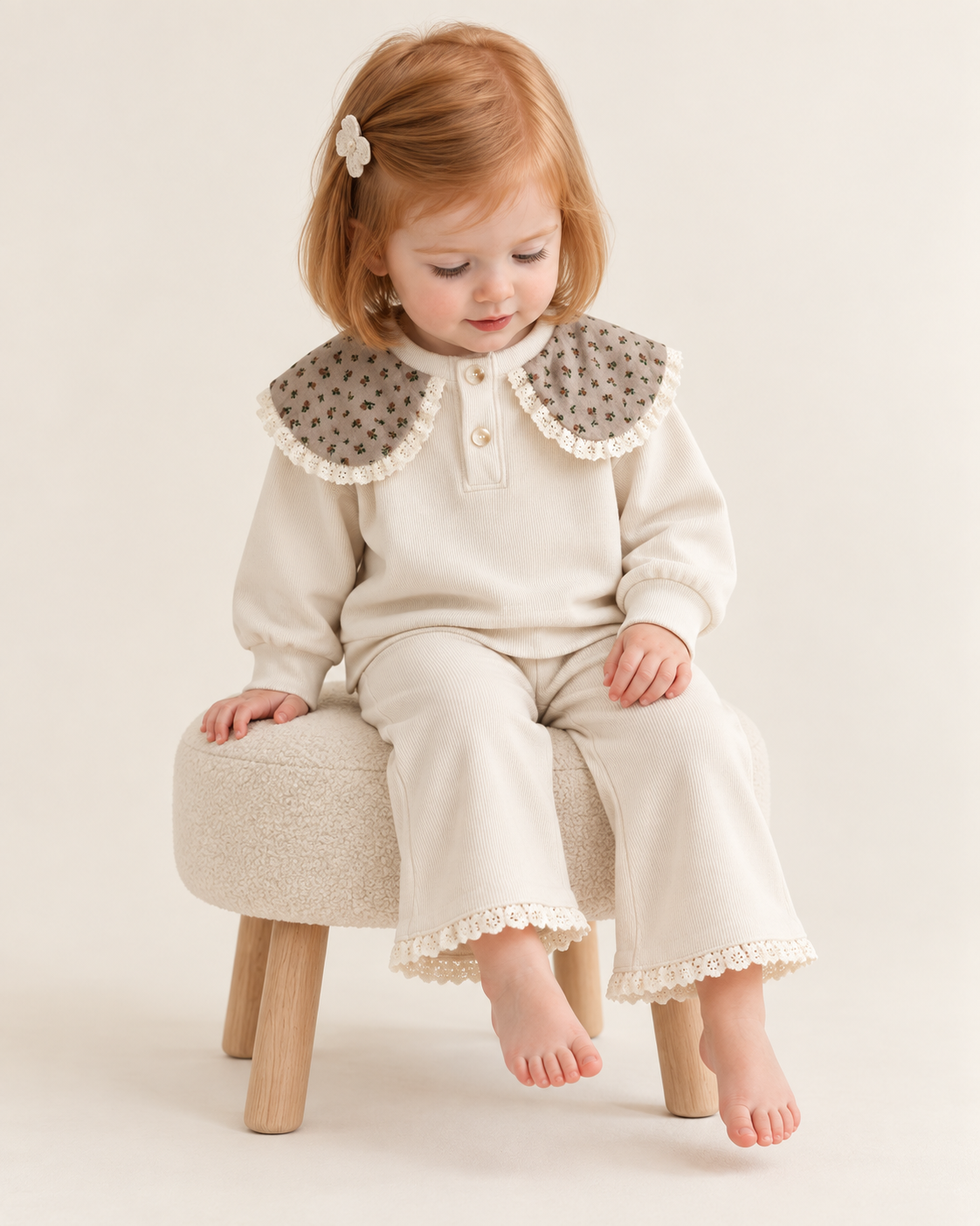 THE BIBURY FLORAL COLLAR SET