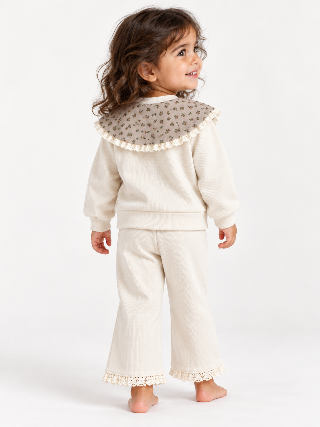 THE BIBURY FLORAL COLLAR SET