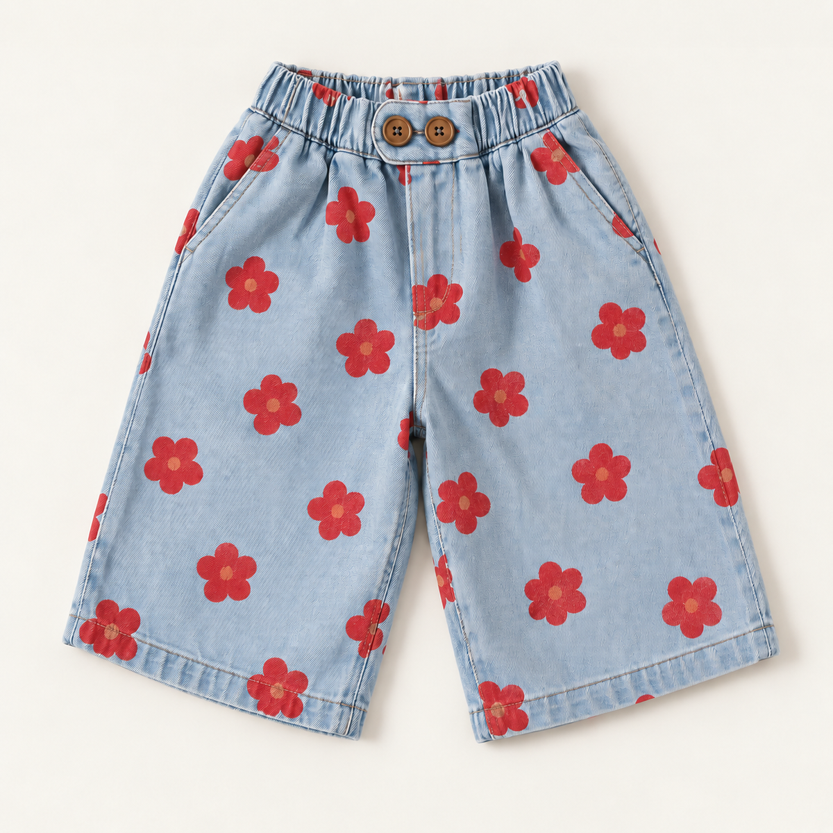 THE DAISY BLOOM CROPPED TROUSERS