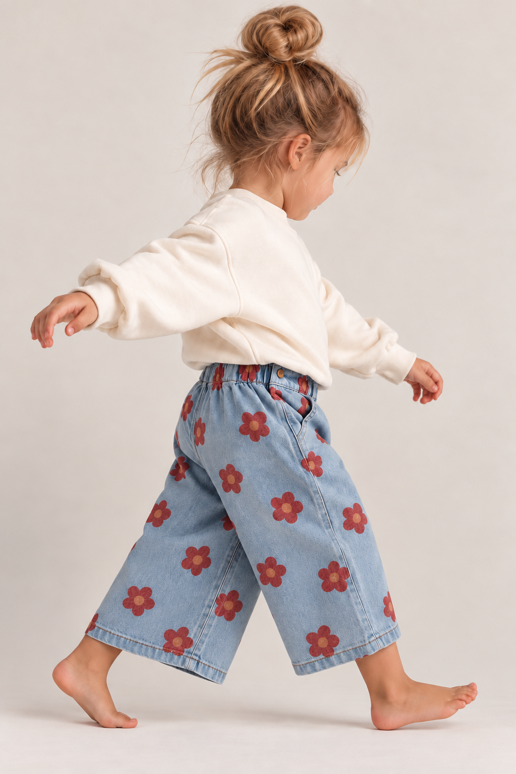 THE DAISY BLOOM CROPPED TROUSERS