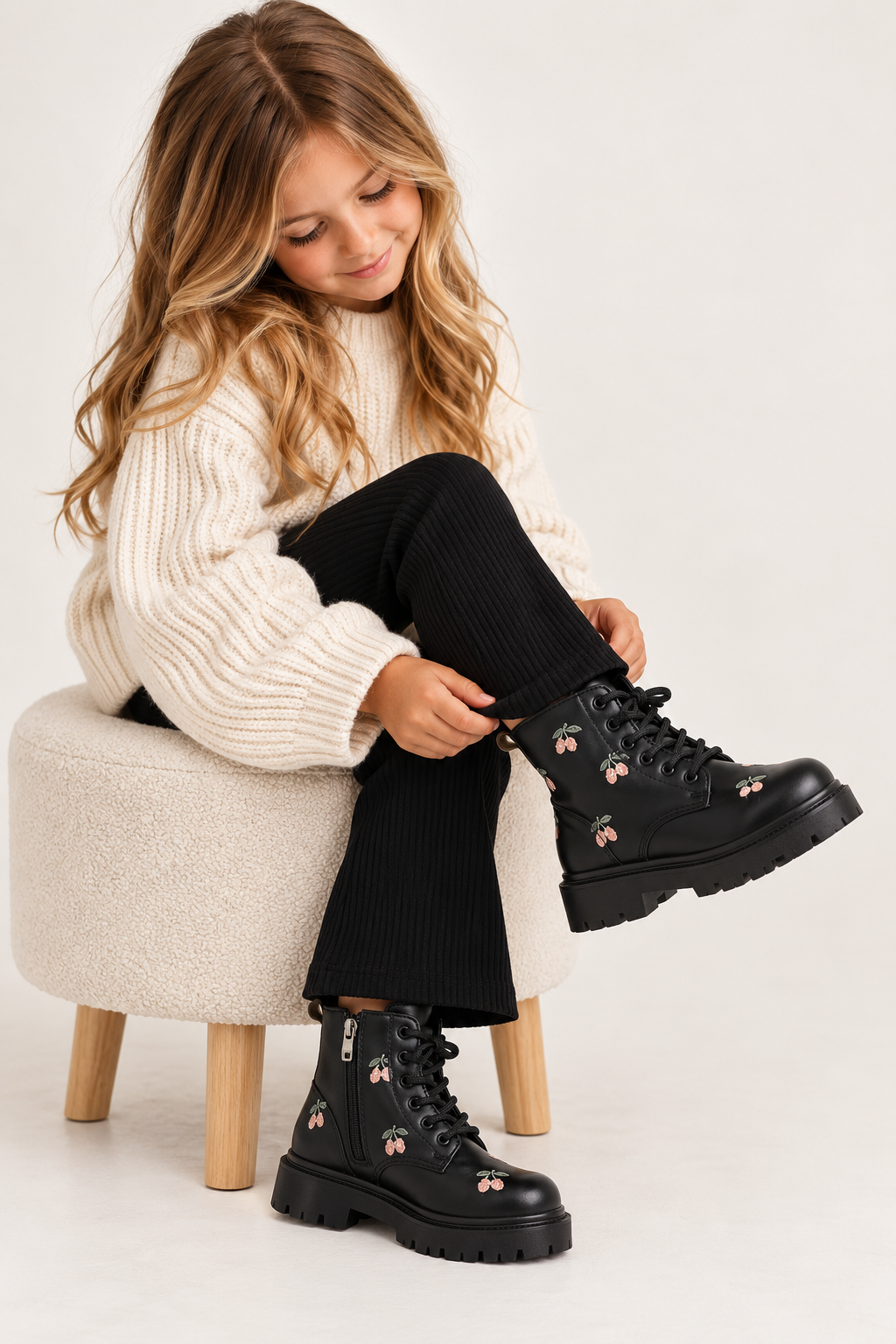 THE WILDFLOWER LACE-UP BOOTS