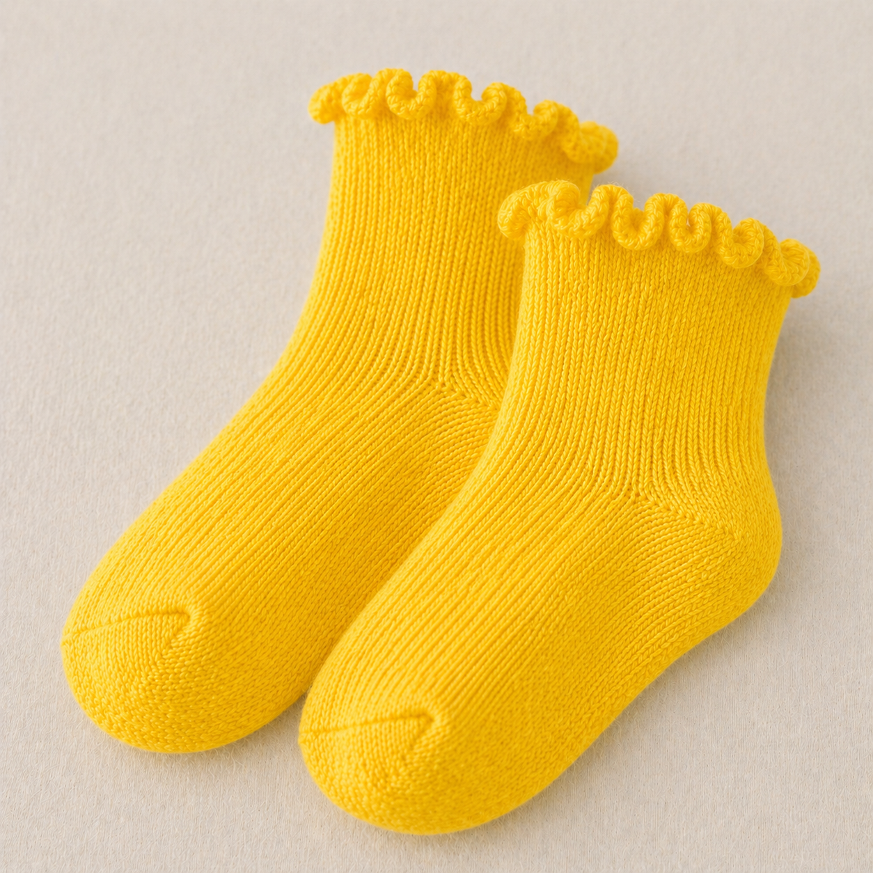 Cuffed Colourful Socks