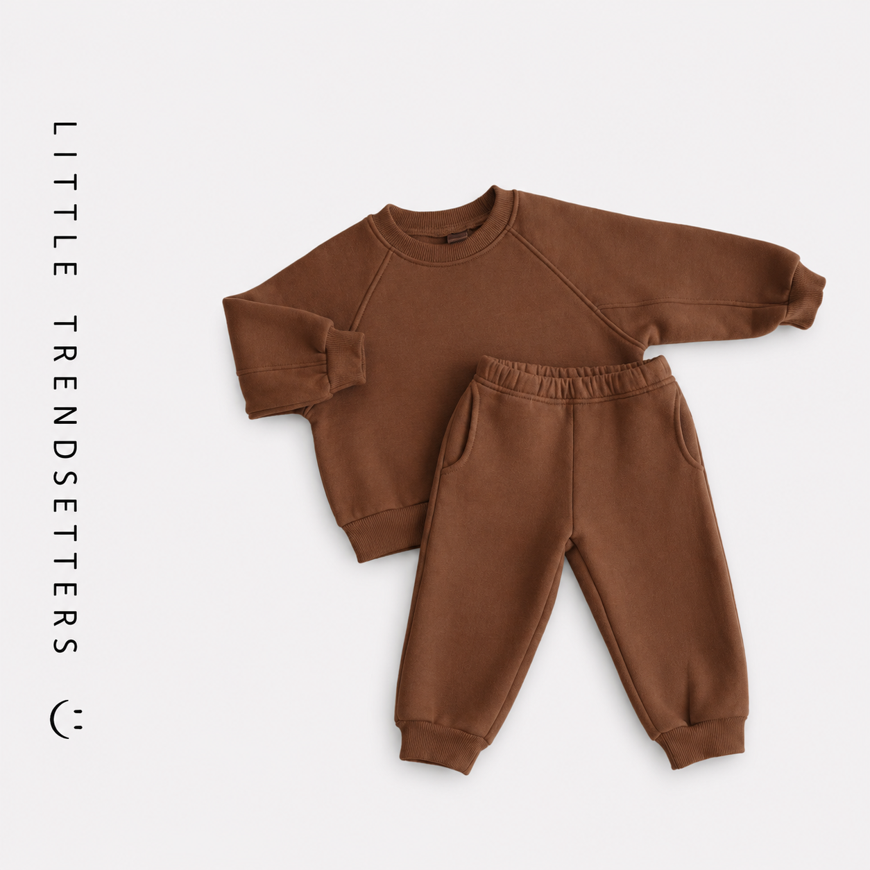 Everyday Neutrals Sweater Tracksuit Set