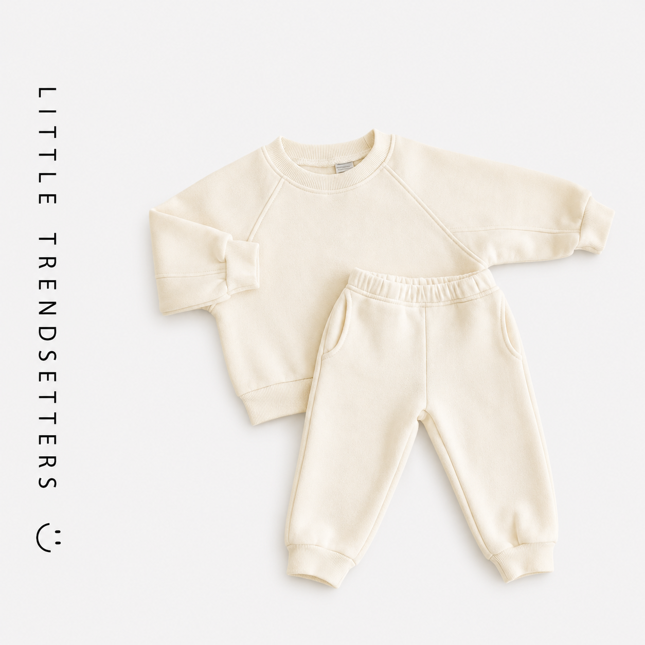 Everyday Neutrals Sweater Tracksuit Set