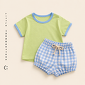 Green & Blue / 6-9 Months