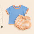 Blue & Orange / 9-12 Months