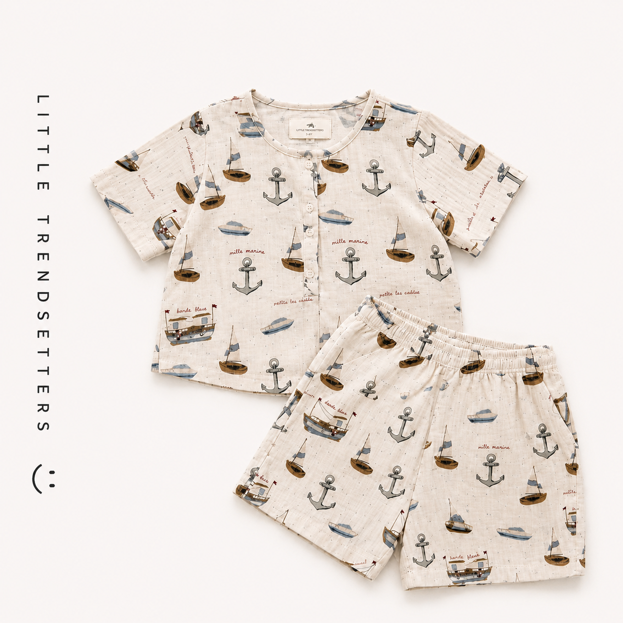 Seaside T-shirt and Short Sets