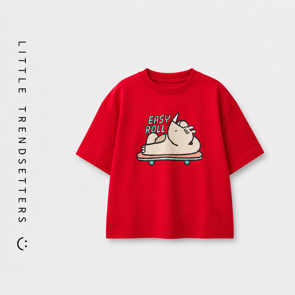 THE EASY ROLL RHINO TEE