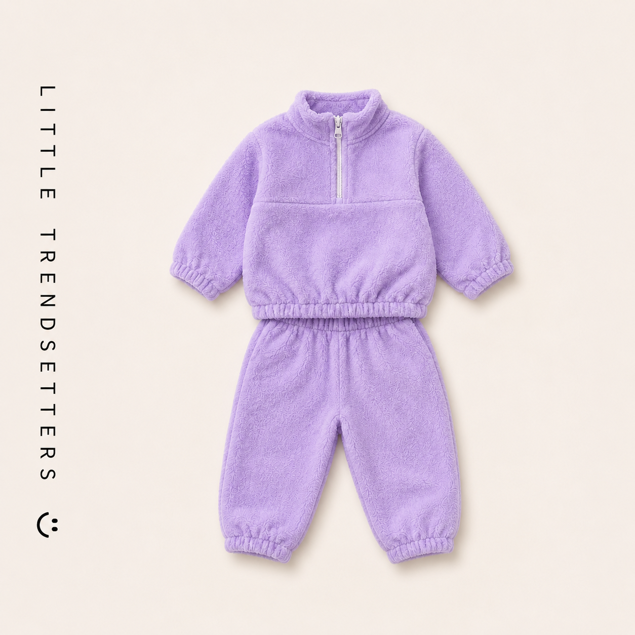The Aspen Quarter Zip Fleece Set