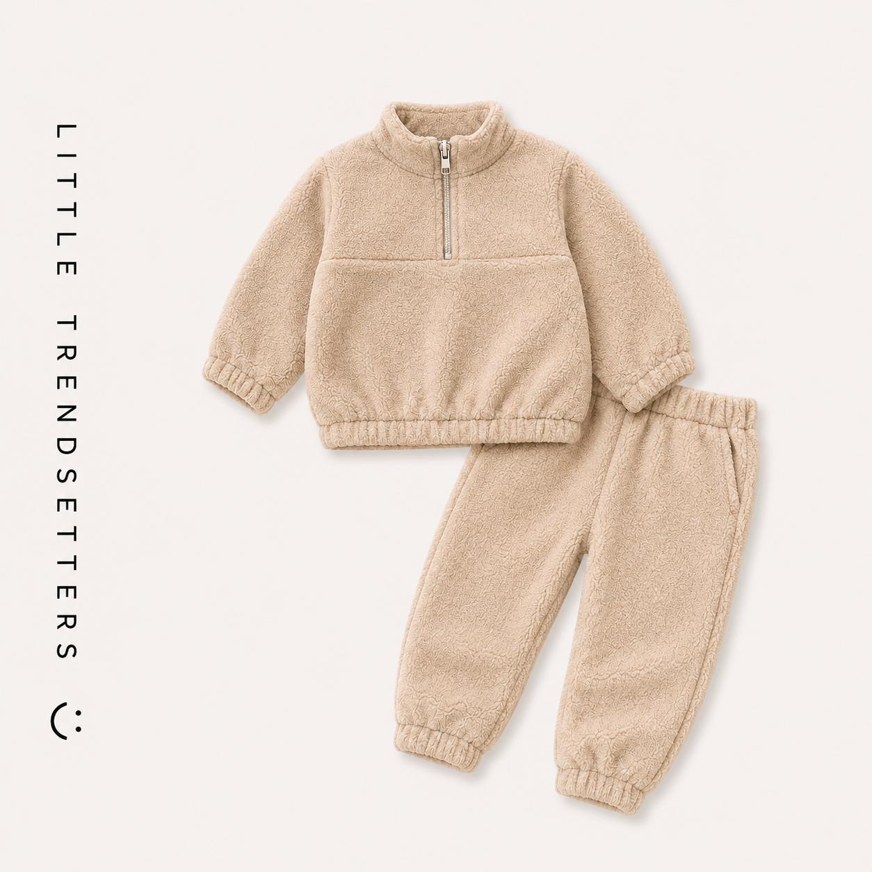 The Aspen Quarter Zip Fleece Set