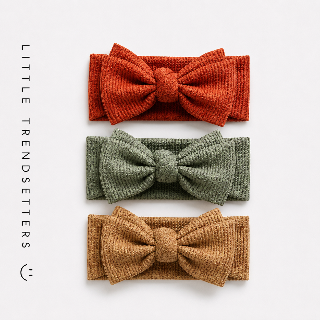 Waffle Bow Headbands