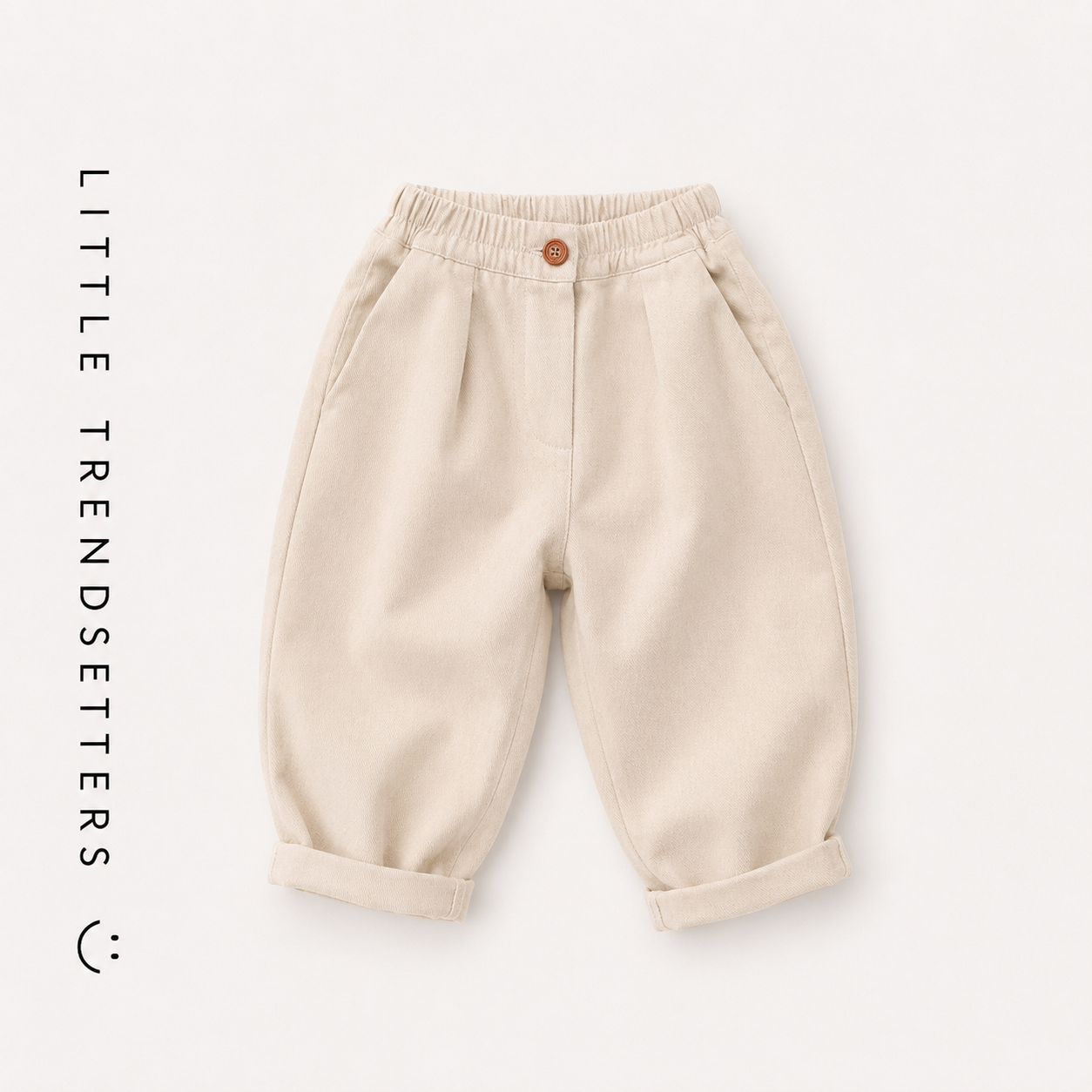 Loose Fit Casual Trousers