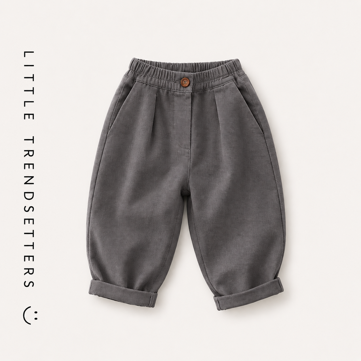 Loose Fit Casual Trousers