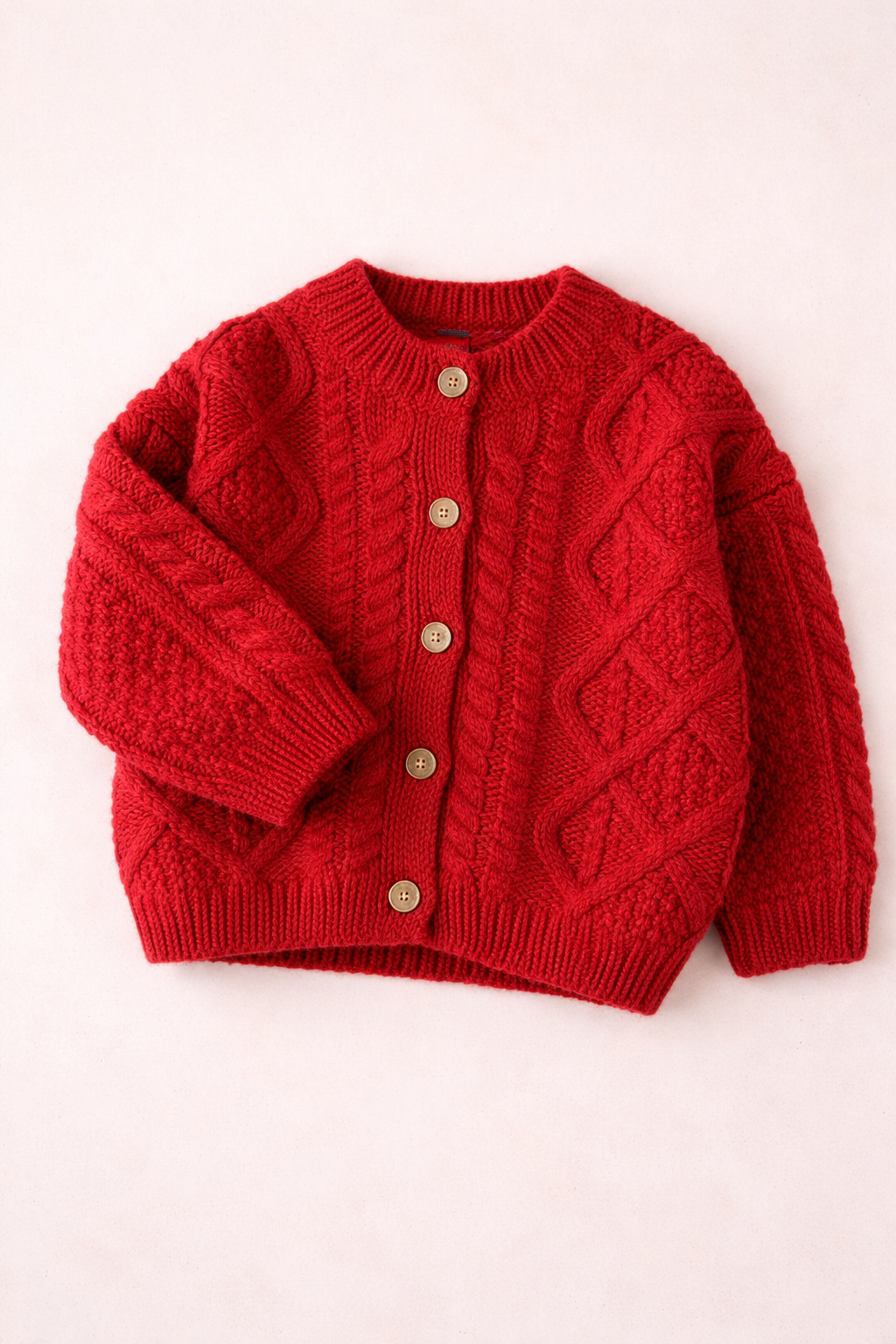 Treasure Weaved Pattern Knitted Cardigan
