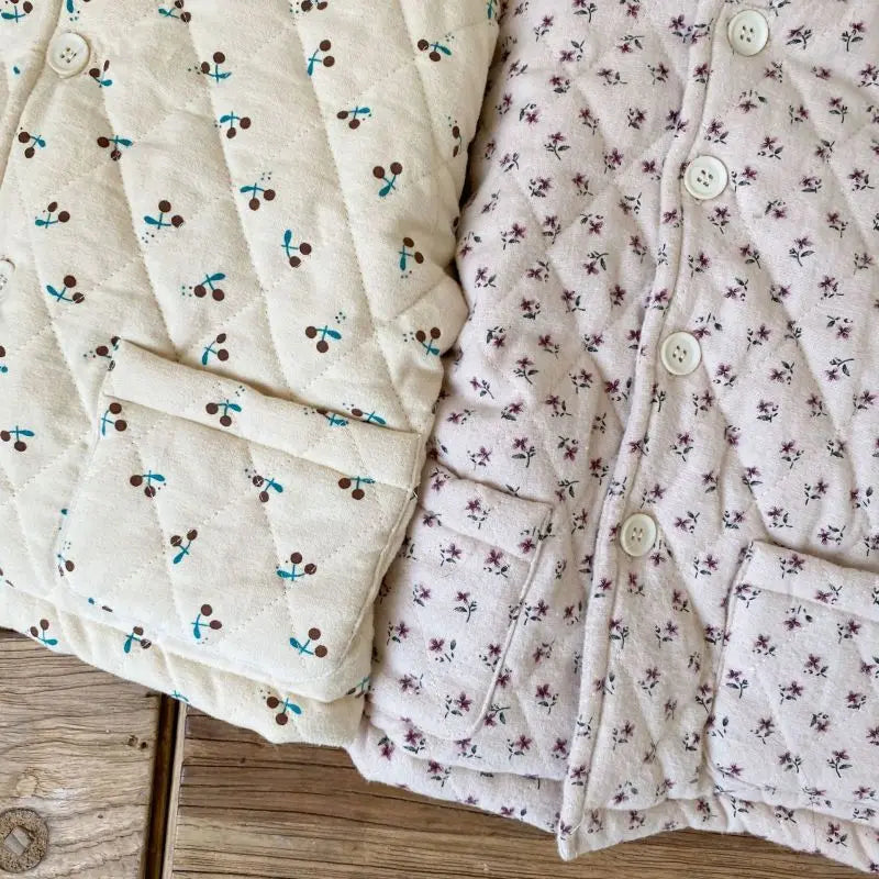 Patterned Quilted Jacket