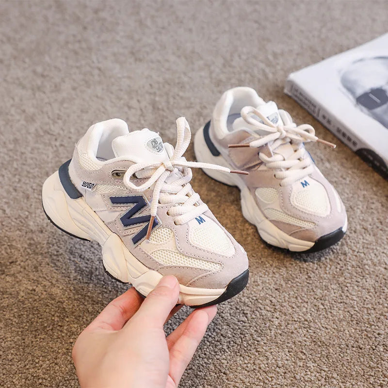 Retro 1980 Velcro Running Trainers