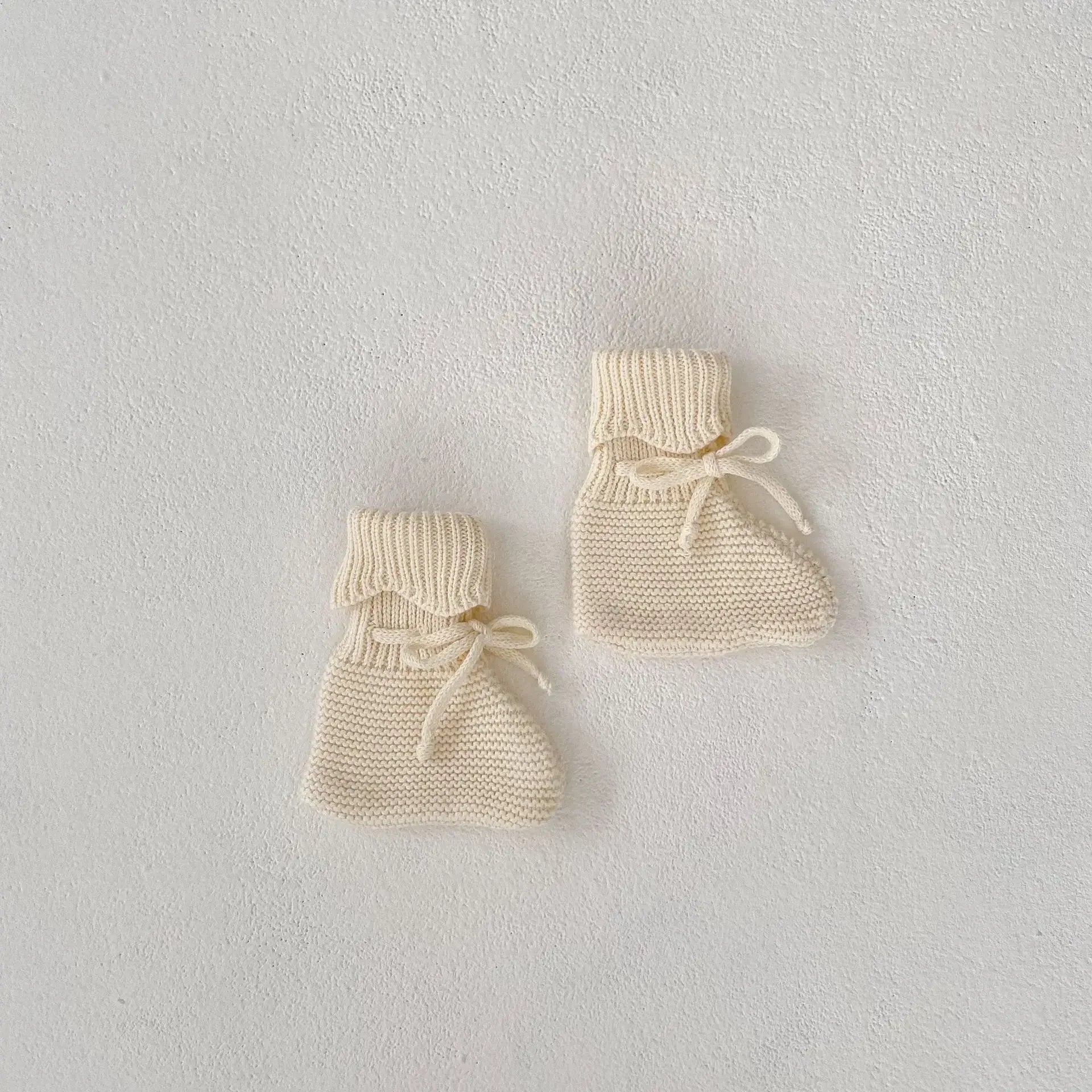 Neutral Floral 4-piece Knit Set