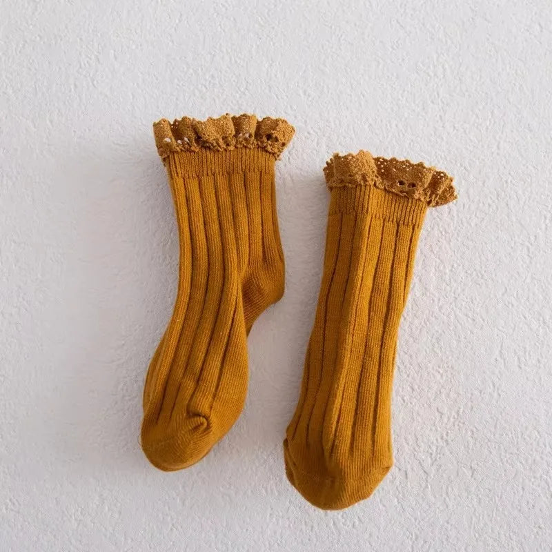 Frill Top Socks