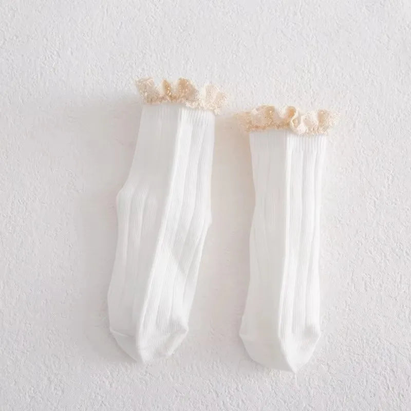 Frill Top Socks