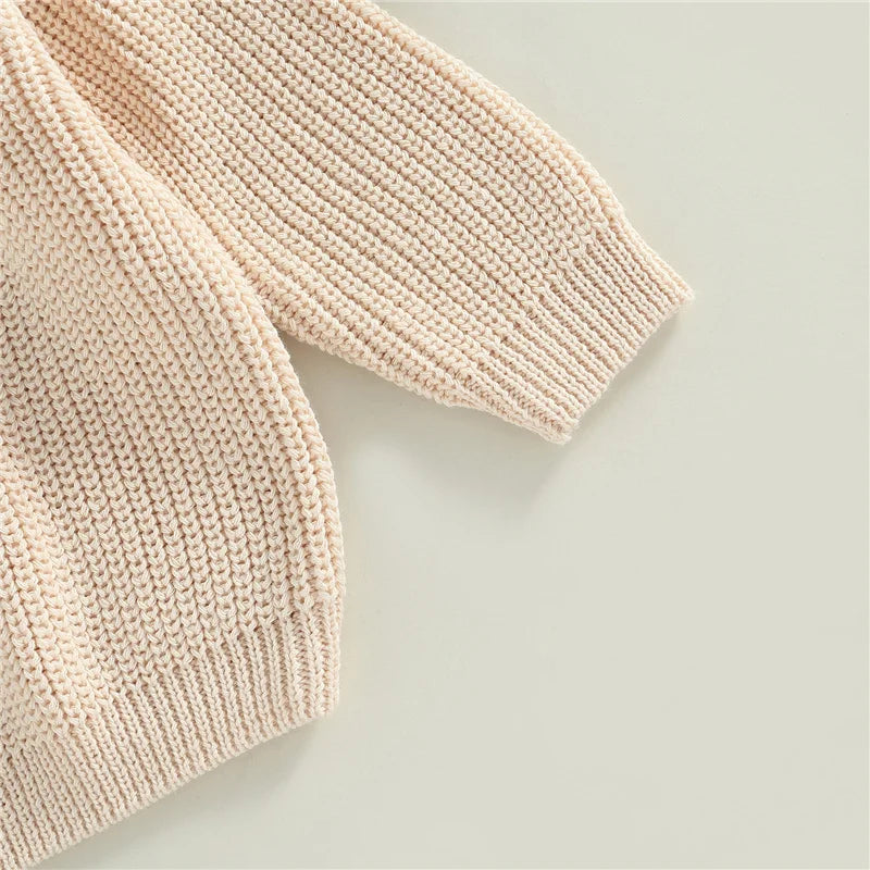 Knitted Long Sleeve Winter Sweater