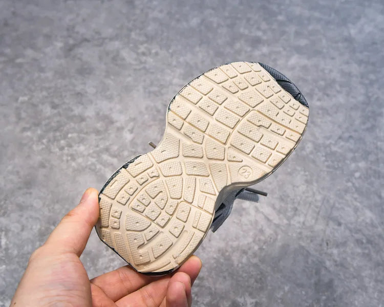 Little Trendsetters Running Cloud Walk Velcro Trainers