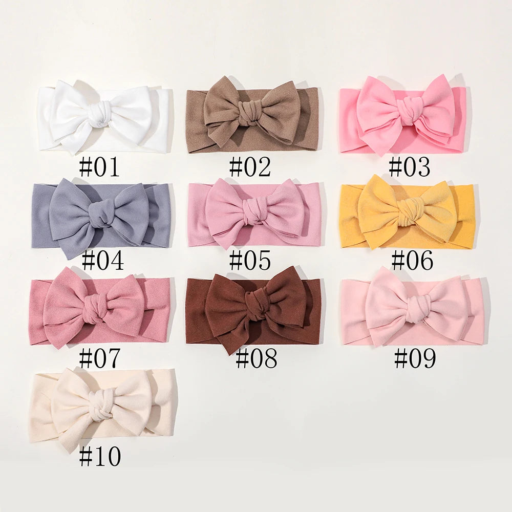 Nylon Bow Headbands
