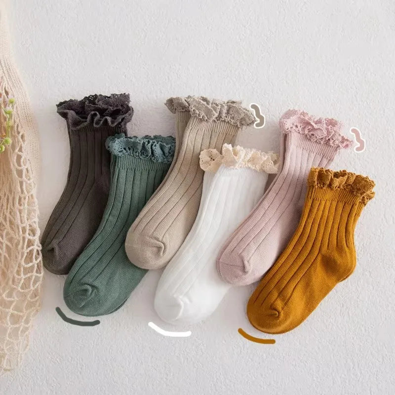 Frill Top Socks