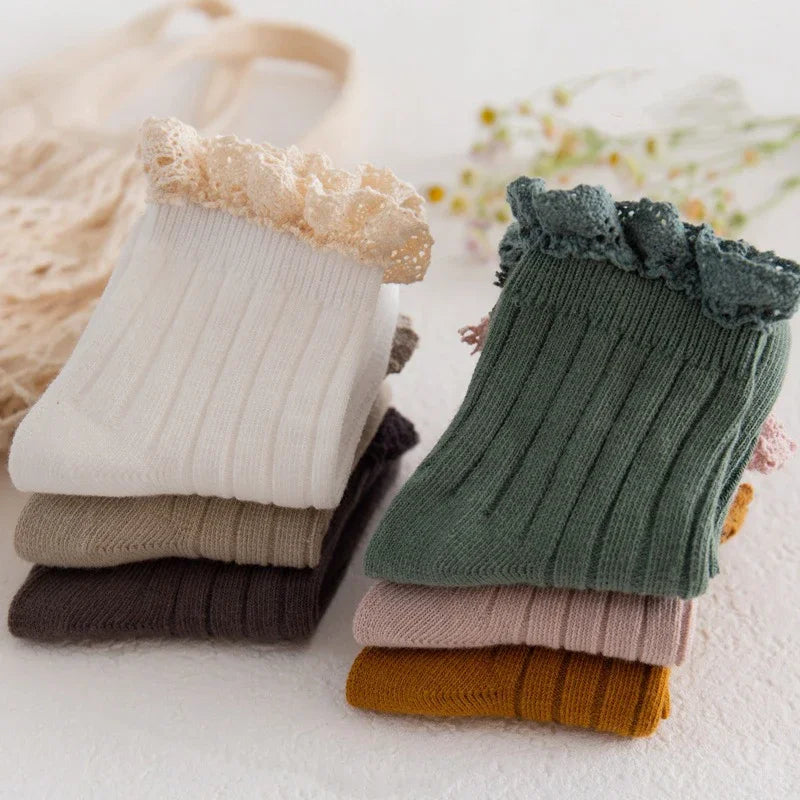 Frill Top Socks