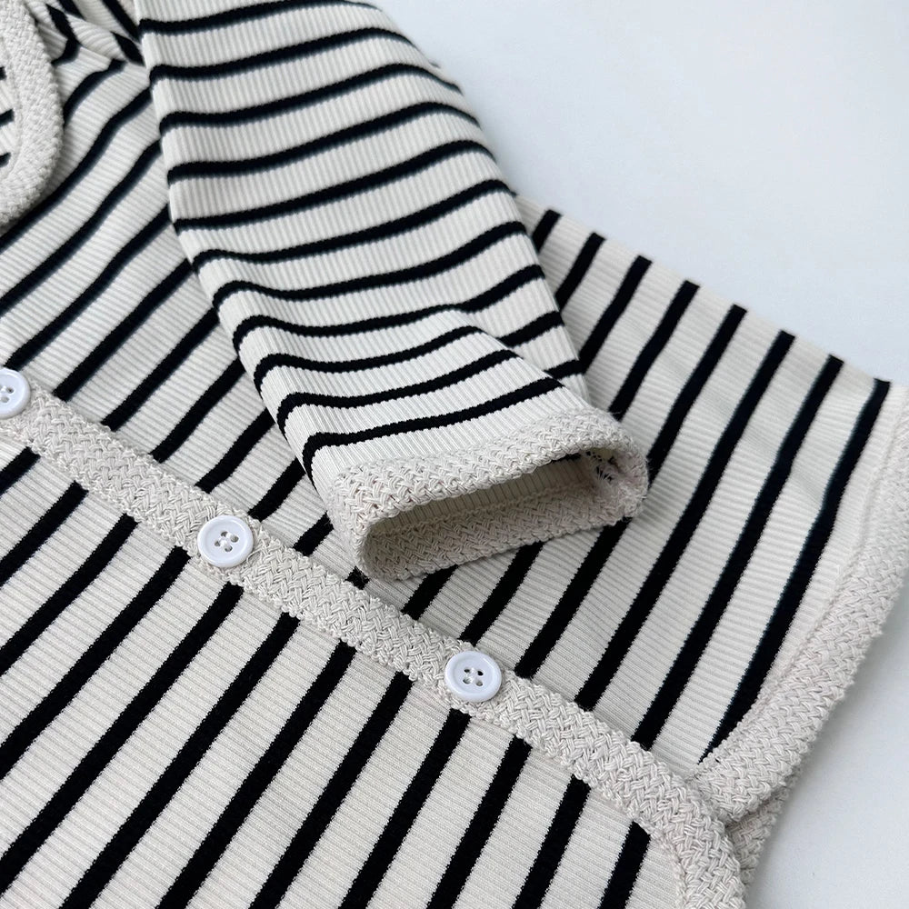 Parisian Stripes Lounge Set