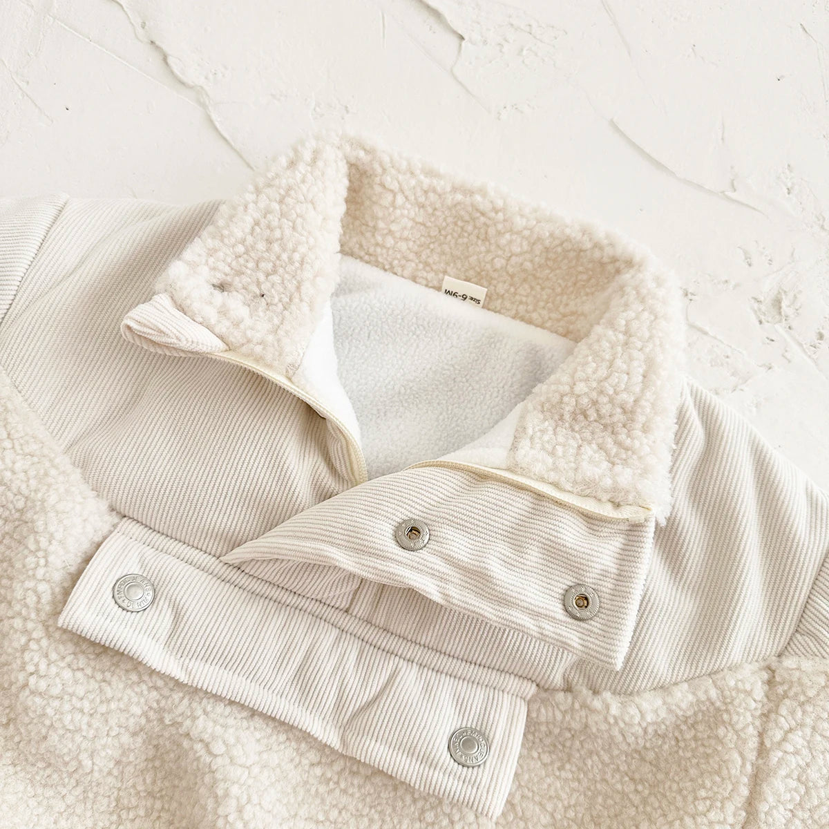 Teddy Pullover Pocket Jacket