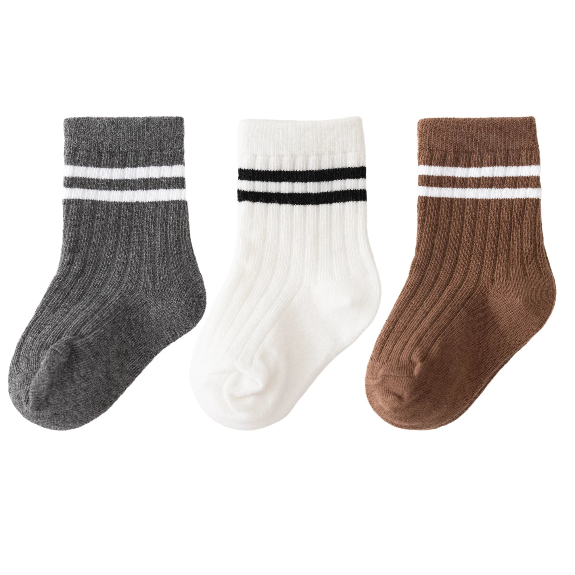 Sporty Stripe Socks (3 Pairs)