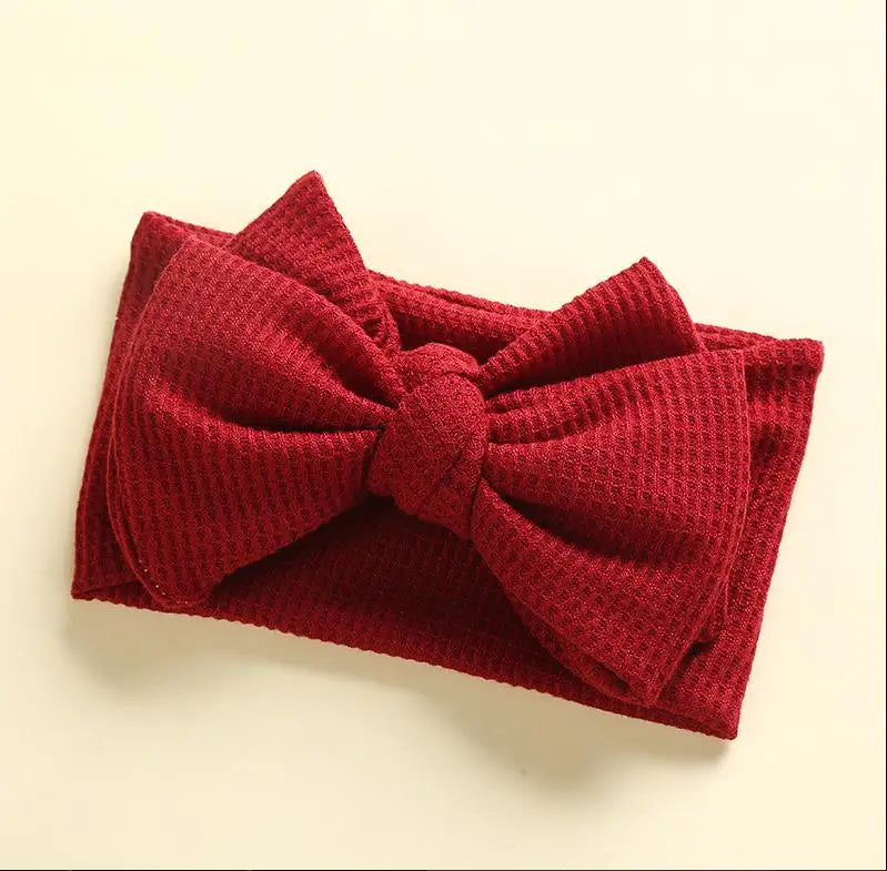 Waffle Bow Headbands