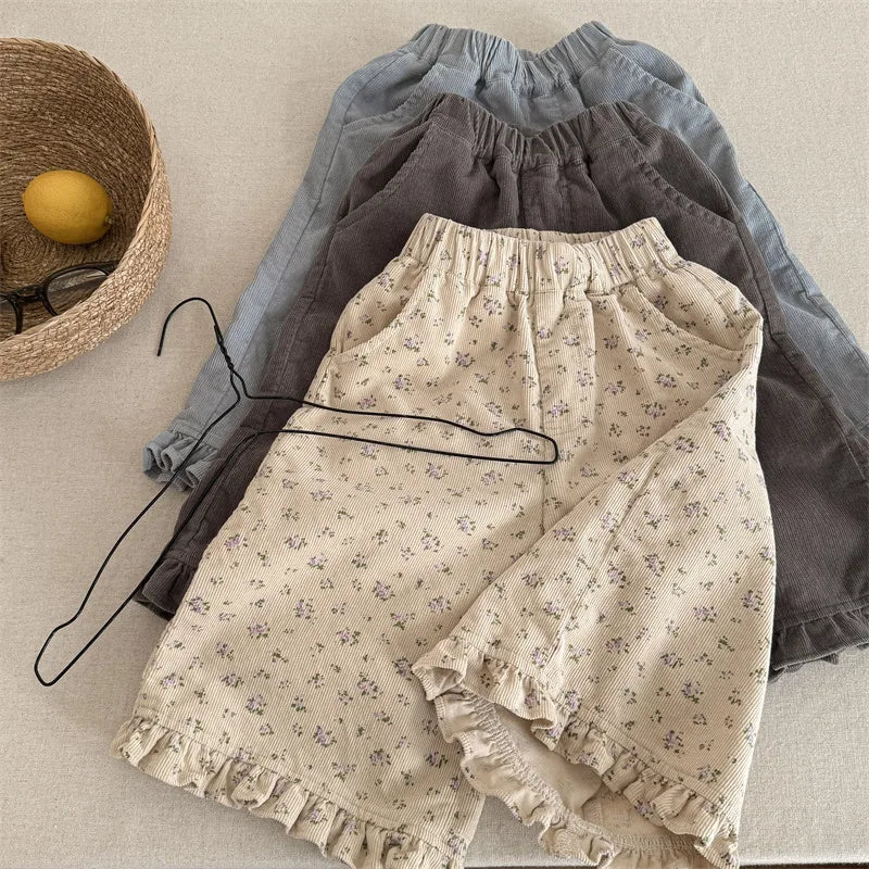 Corduroy Bell Bottom Trousers