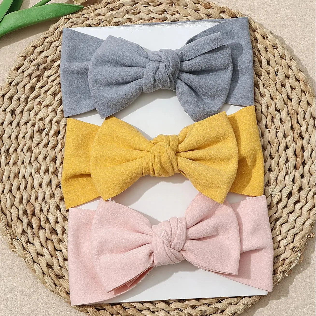 Nylon Bow Headbands