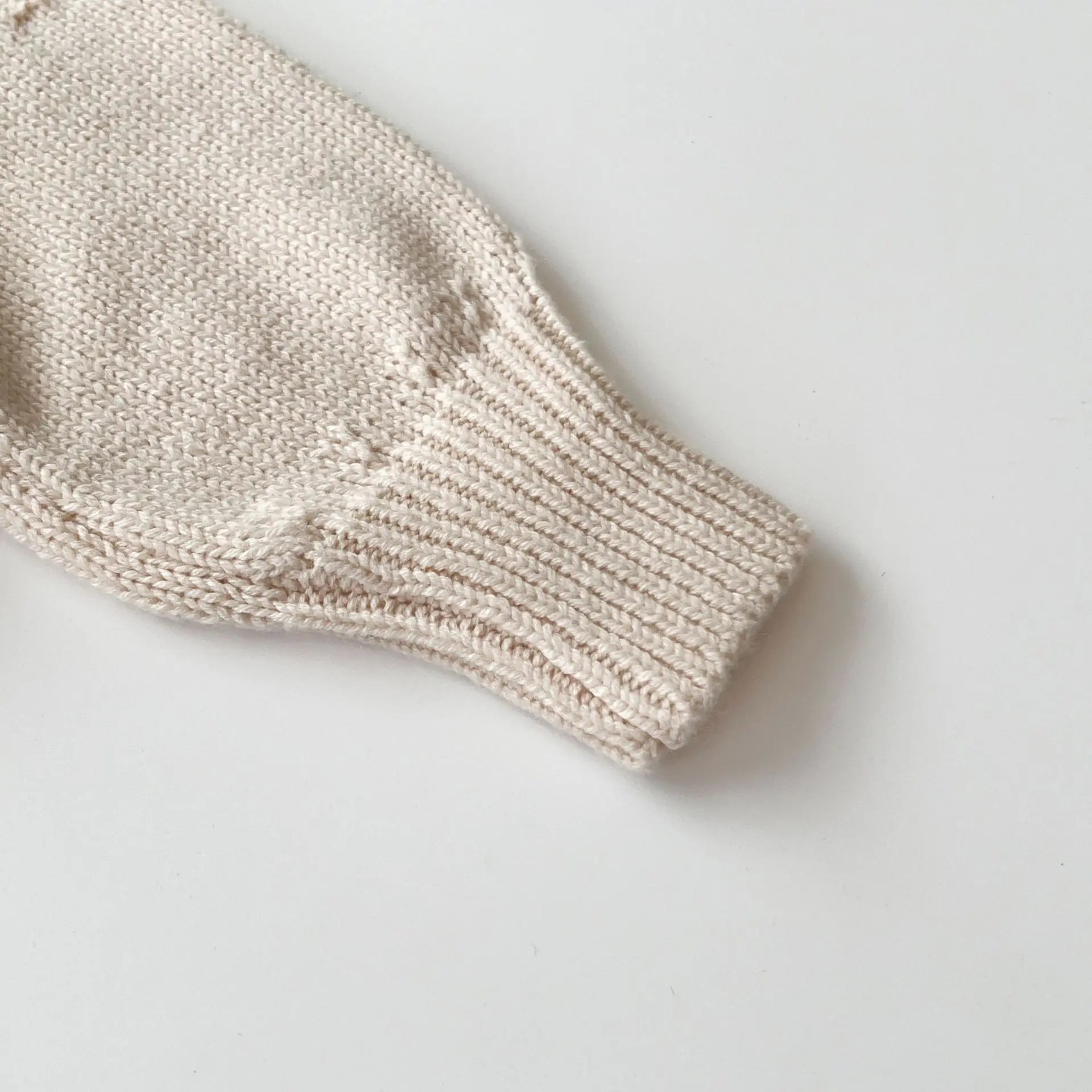 Knitted Pom Sweater and Bloomers Set