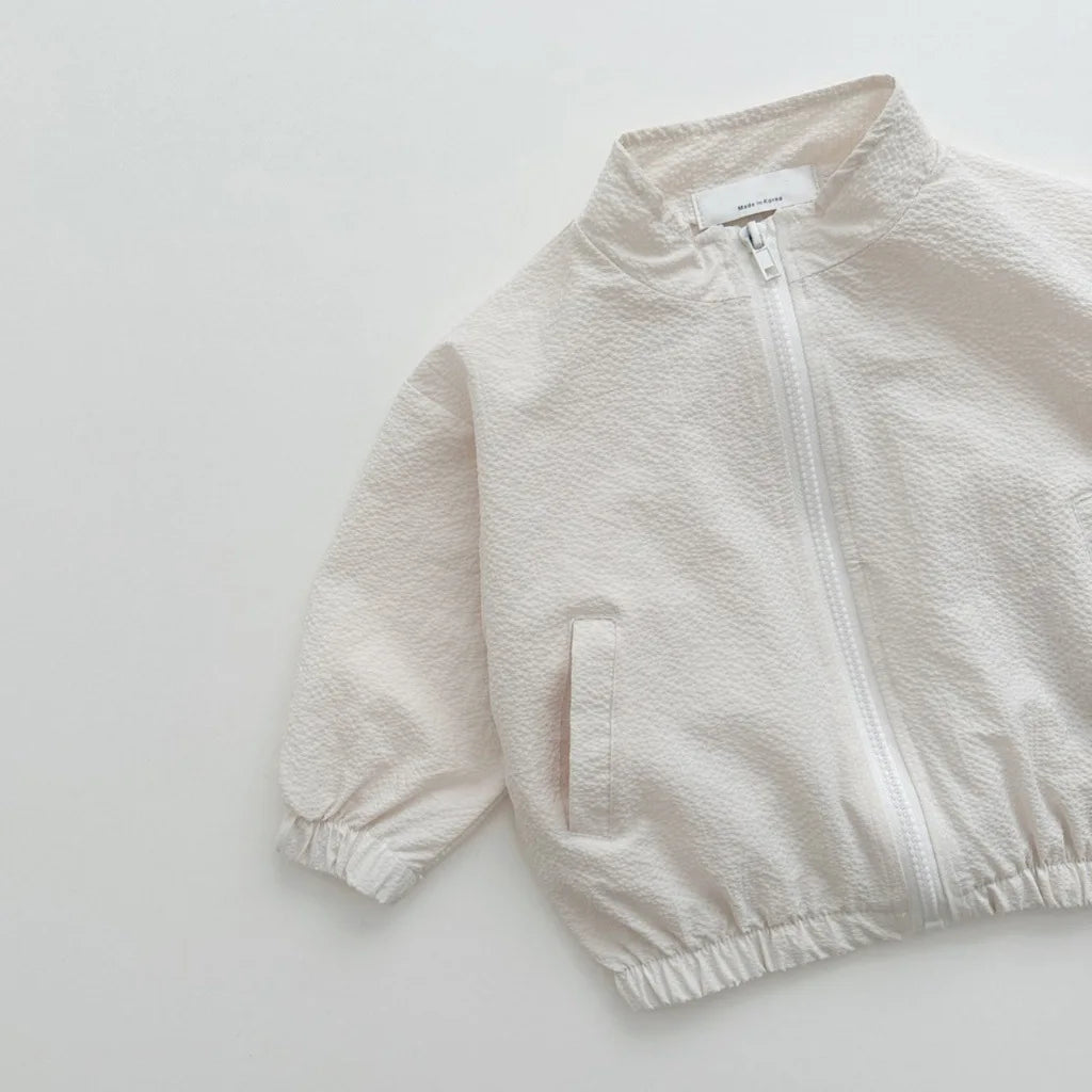 Shell Suit Style Lightweight Jacket and Shorts