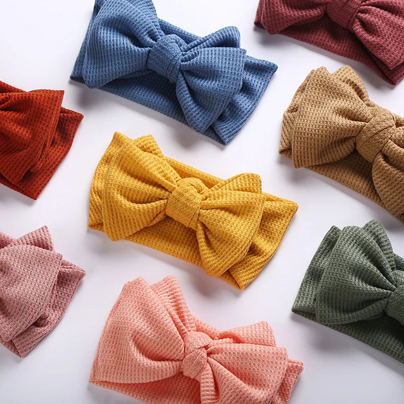 Waffle Bow Headbands
