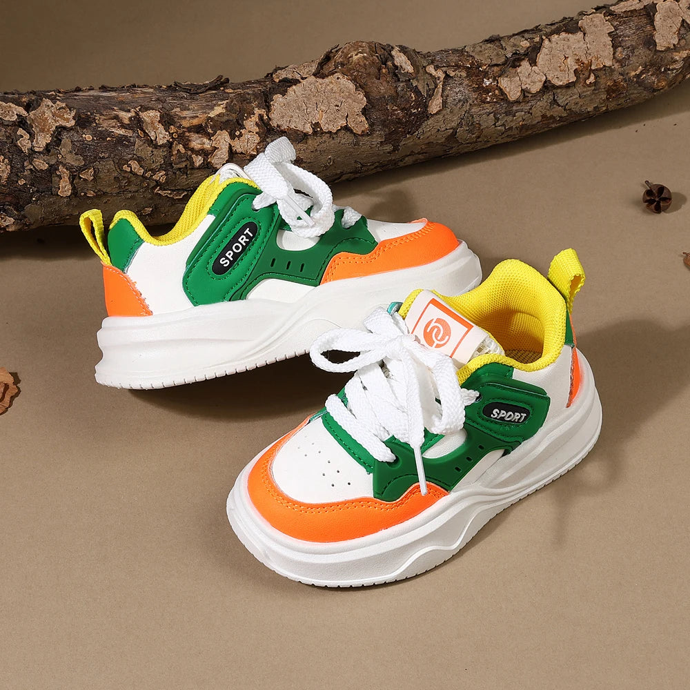 Little Trendsetters Fresh ColourBlock Trainers