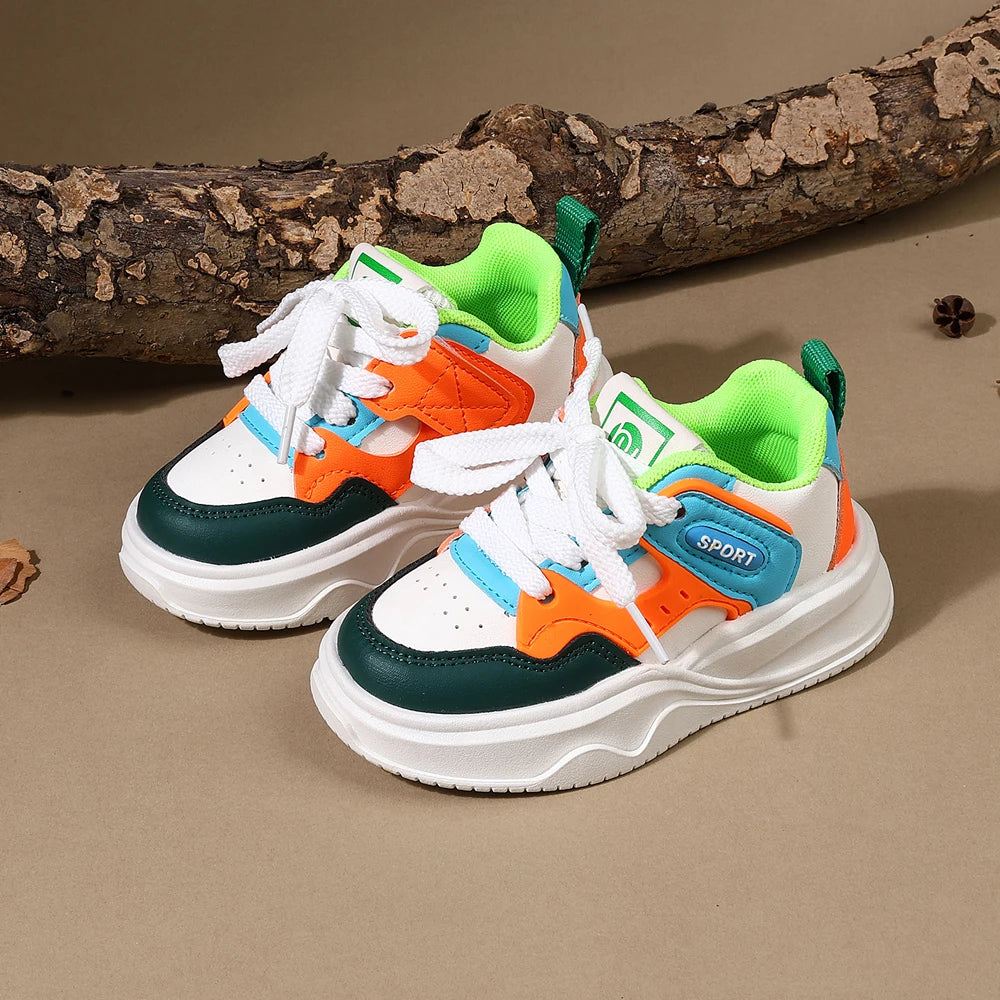 Little Trendsetters Fresh ColourBlock Trainers