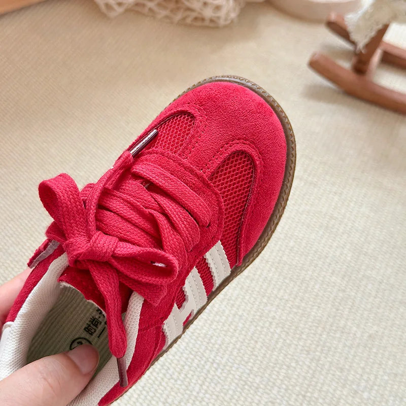 Retro Originals ColourBlock Suede Velcro Trainers